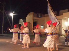 島のお祭り